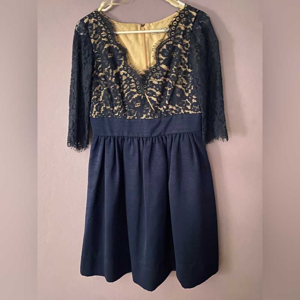 Nordstrom blue cocktail dress